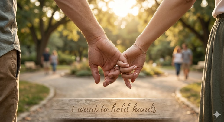 i want to hold hands